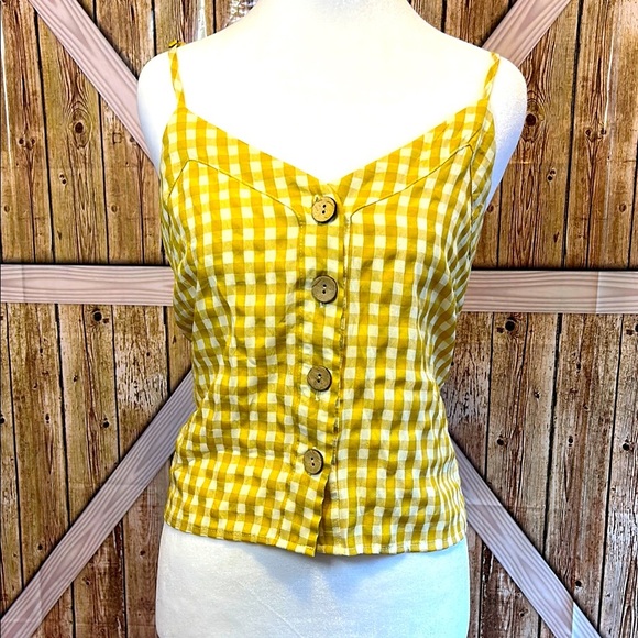 Madewell Yellow and White Diaper Cover (I) - Picture 1 of 4